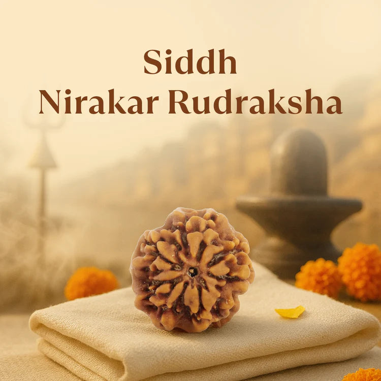 Kashi Siddh Nepal Origin Nirakar Rudraksha (0 Mukhi) - 17mm to 22mm