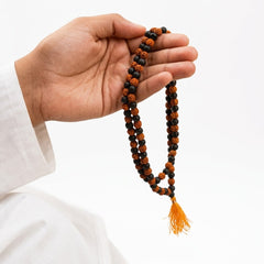 Rudraksha Karungali Mala - 108+1 Beads