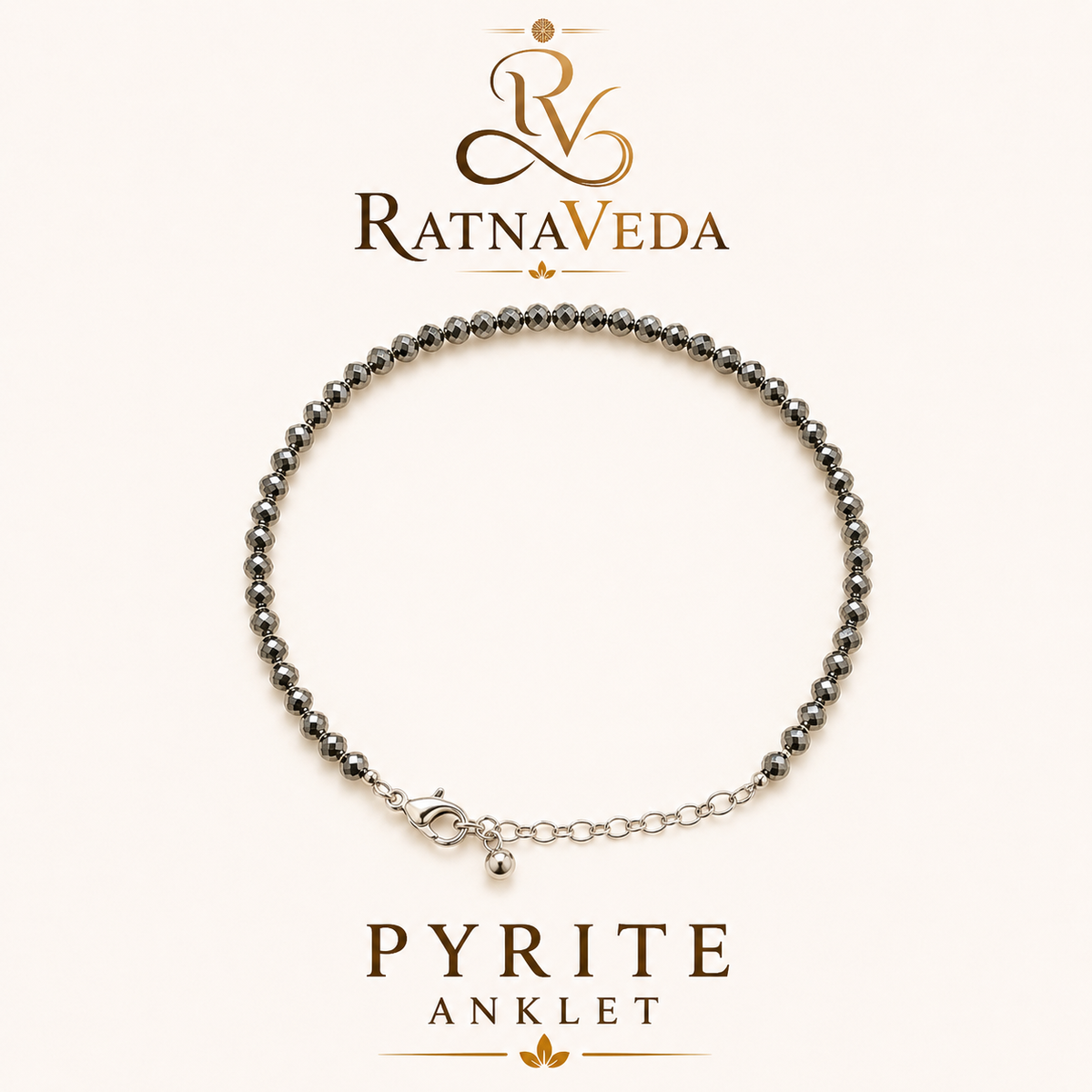 Pyrite Anklet