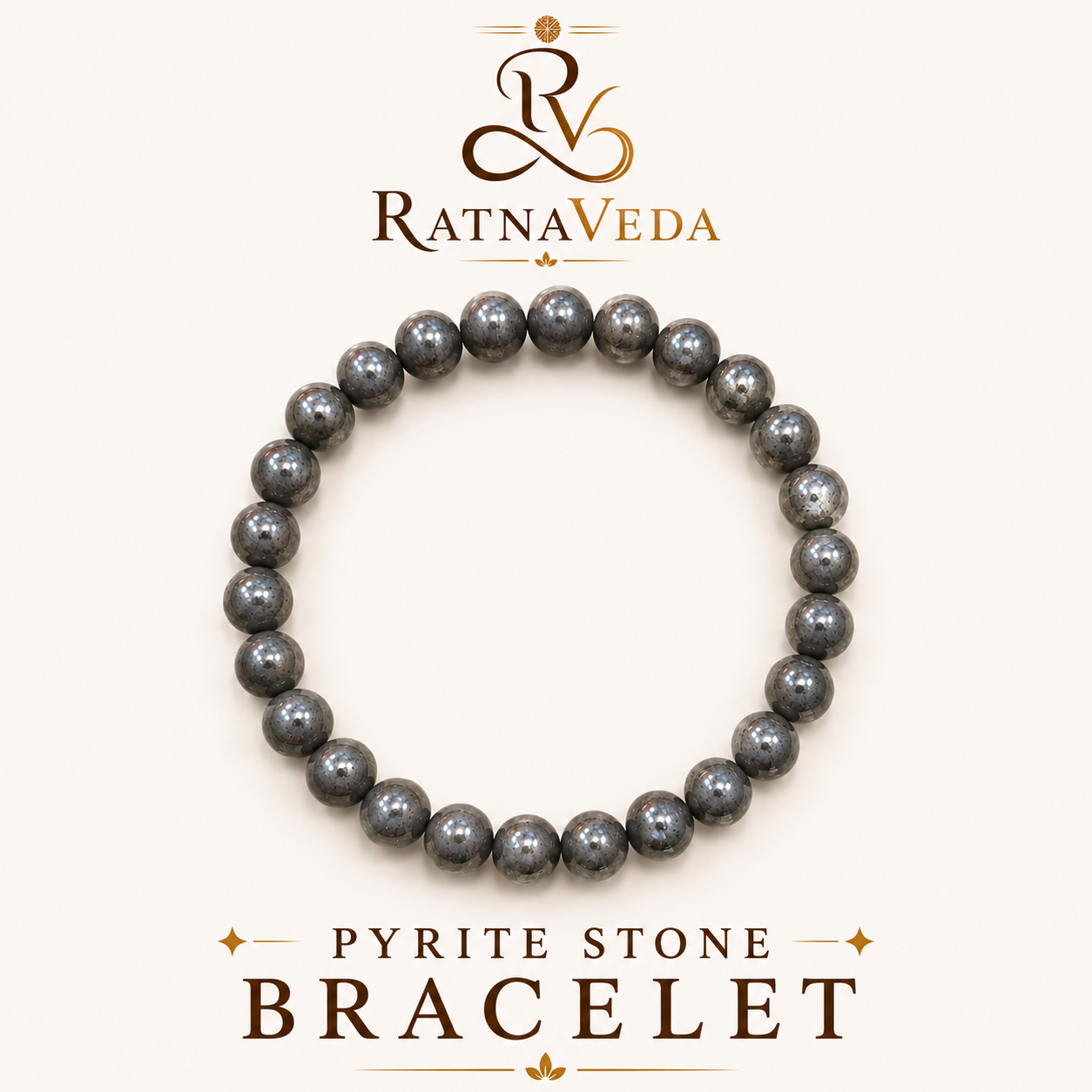 Pyrite Stone Bracelet