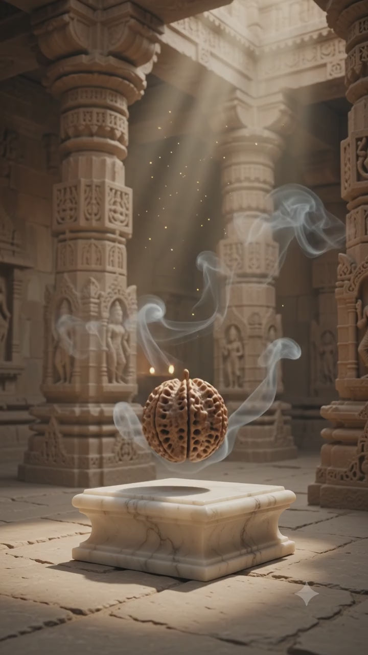 Kashi Siddh Nepal Origin Nirakar Rudraksha (0 Mukhi) - 17mm to 22mm